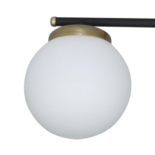 Светильник "Злата" 511 (плафон 8728) НББ 01-25-101 G9 [ИМ] настен. черн.зол. Элетех 1005405282 фото 3