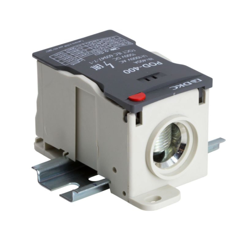 Блок распределительный винтовой зажим 1х185кв.мм 2х35кв.мм 5х16кв.мм 4х10кв.мм DKC POD-400 фото 2