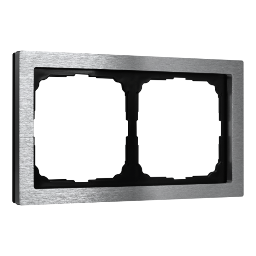 Рамка 2-м ArtGallery Pure метал. алюм. SE GAL312102 фото 3 Рамка 2-м ArtGallery Pure метал. алюм. SE GAL312102 фото 3