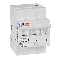 Выключатель автоматический модульный 3п C 40А OptiDin BM63-3C40-4.5-УХЛ3 КЭАЗ 326816