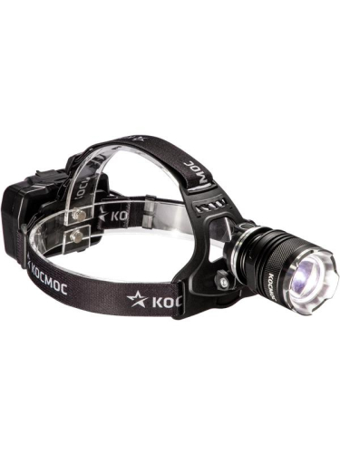 Фонарь налобный аккум. 10Вт P70 LED/Li-ion18650 3х1200мА.ч алюм. КОСМОС (KOC853Lit) фото 2 Фонарь налобный аккум. 10Вт P70 LED/Li-ion18650 3х1200мА.ч алюм. КОСМОС (KOC853Lit) фото 2