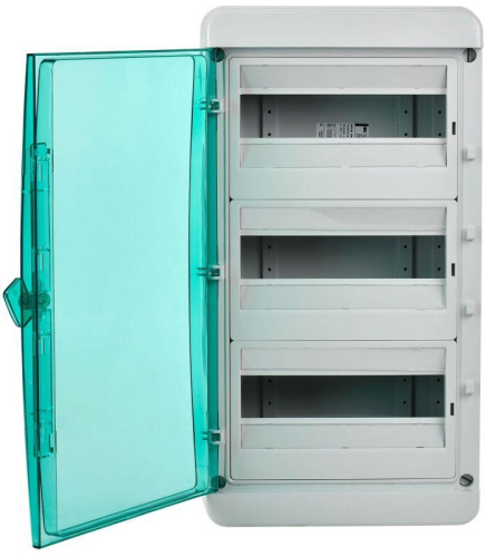 Корпус КМПн-36 TEKFOR IP65 зел. прозр. дверь пластик. IEK TF5-KP72-N-36-65-K03-K06 фото 3