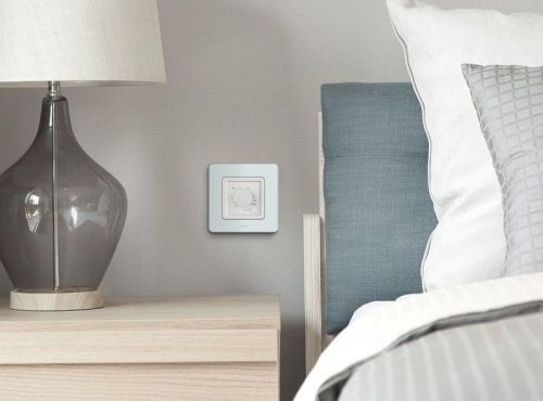 Термостат Inspiria с внешн. датчиком для тепл. полов бел. IEK 673810 фото 2