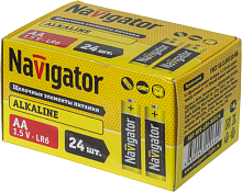 Элемент питания алкалиновый AA/LR6 14 060 NBT-NPE-LR6-BOX24 (уп.24шт) Navigator 14060