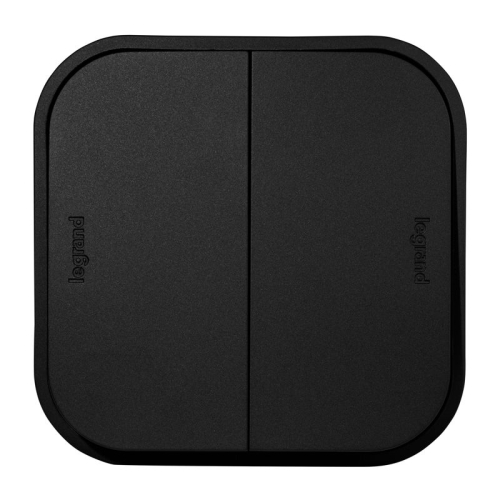 Выключатель 2-кл. ОП Quteo 10А IP20 10AX черн. матов. IEK 782474 фото 3 Выключатель 2-кл. ОП Quteo 10А IP20 10AX черн. матов. IEK 782474 фото 3