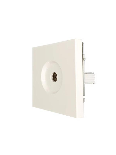 Розетка ТВ оконечная СП ZIMA IP20 слон. кость LEZARD 704-9088-130 фото 3
