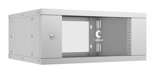 Шкаф телекоммуникационный настенный разборный LIGHT WSC-05D-4U55/45 19дюйм 4U дверь стекло сер. Cabeus 10183c Шкаф телекоммуникационный настенный разборный LIGHT WSC-05D-4U55/45 19дюйм 4U дверь стекло сер. Cabeus 10183c
