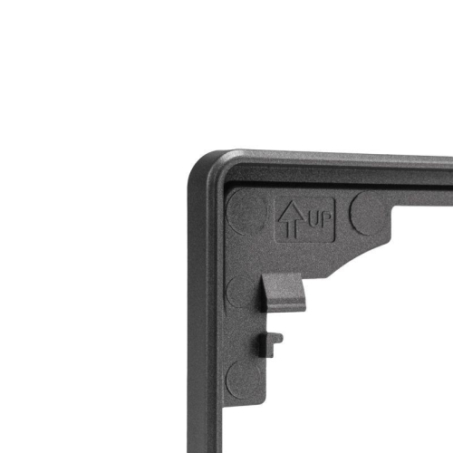 Рамка 4-м ROUND MIELE титан Kranz KR-78-0754-2 фото 2
