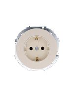 Розетка 1-м OSEN IP20 16А с заземл. ПБТ механизм сл. кость LEZARD 743-9088-122B
