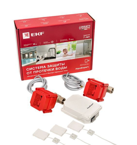 Система защиты от протечки воды AquaExpert PROxima EKF AquaExpert-1/2 фото 2