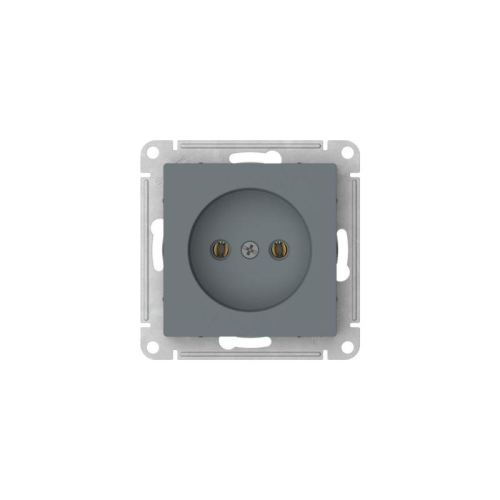 Розетка AtlasDesign 16А без заземл. без шторок быстрозажим. клем. механизм грифель SE ATN000741S фото 5 Розетка AtlasDesign 16А без заземл. без шторок быстрозажим. клем. механизм грифель SE ATN000741S фото 5