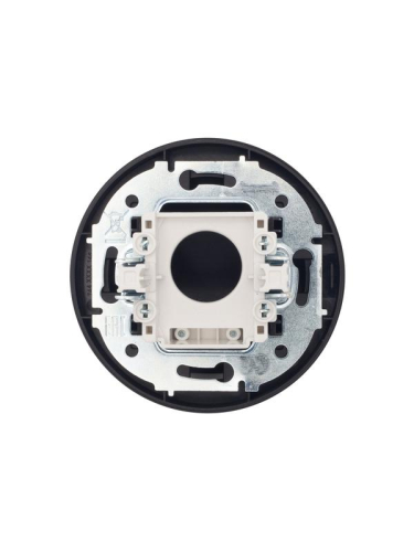 Вывод кабеля СП OSEN механизм черн. бархат LEZARD 743-4288-197 фото 3