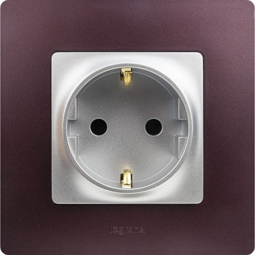 Рамка 1-м СП Etika IP20 сливовый IEK 672561 фото 3