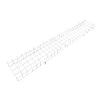 Решетка защитная 1600х264х95мм бел. JazzWay 5069466