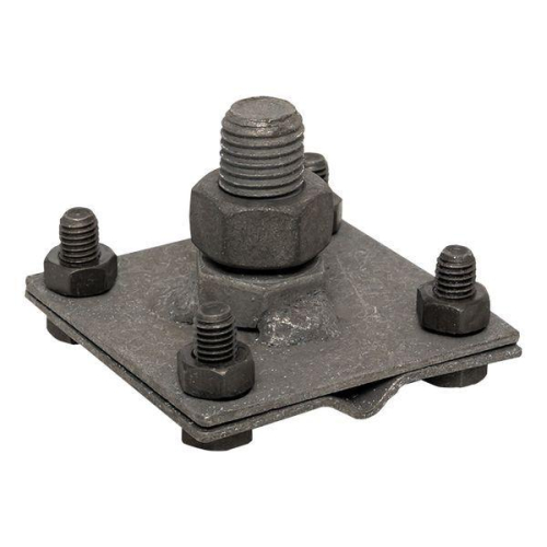 Зажим полоса-прут на штыре HZ PROxima EKF lp-55423 фото 2 Зажим полоса-прут на штыре HZ PROxima EKF lp-55423 фото 2