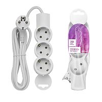 Удлинитель 3х3м с заземл. ПВС 3х0.75 REV 32005 2 Удлинитель 3х3м с заземл. ПВС 3х0.75 REV 32005 2