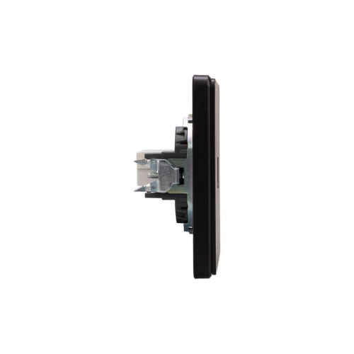 Розетка компьютерная СП ROUND MIELE RJ45 кат.6 оникс Kranz KR-78-0724-3 фото 4