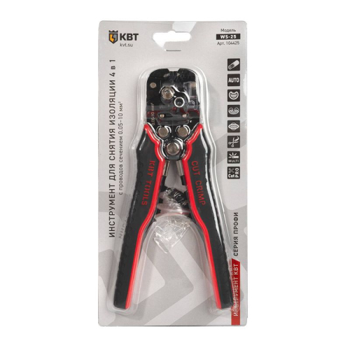 Инструмент для снятия изоляции WS-25 ПРОФИ КВТ 104425 фото 9
