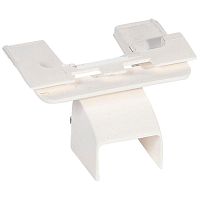 Блок выдвижной для монтажа на торце мини-плинтуса DLPlus 20х12.5мм Leg 031640