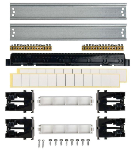 Корпус ЩРН-П-24 TEKFOR IP41 черн. прозр. дверь пластик. IEK TF5-KP12-N-24-41-K01-K03 фото 5