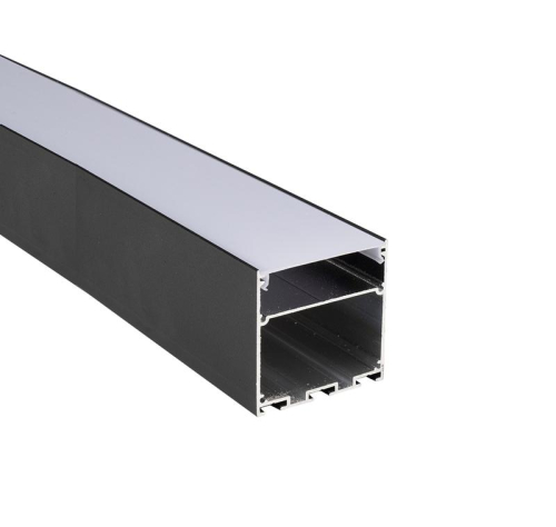 Профиль накладной PAL 5050-BLACK (компл. 2м 2 глухих заглушки рассеиватель матов. 4клипсы крепеж. 2подвеса по 1м) Pro JazzWay 5058897 Профиль накладной PAL 5050-BLACK (компл. 2м 2 глухих заглушки рассеиватель матов. 4клипсы крепеж. 2подвеса по 1м) Pro JazzWay 5058897