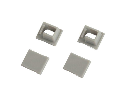 Набор заглушек 0709-3 для профиля 0709 2шт глухие 2шт с отверстием Эра Б0062825 Набор заглушек 0709-3 для профиля 0709 2шт глухие 2шт с отверстием Эра Б0062825