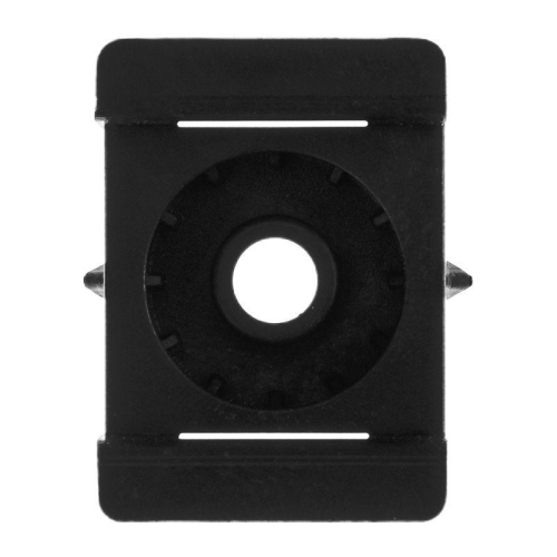 Площадка под стяжку для прямого монтажа 22х16мм черн. (уп.100шт) Rexant 07-2111 фото 4