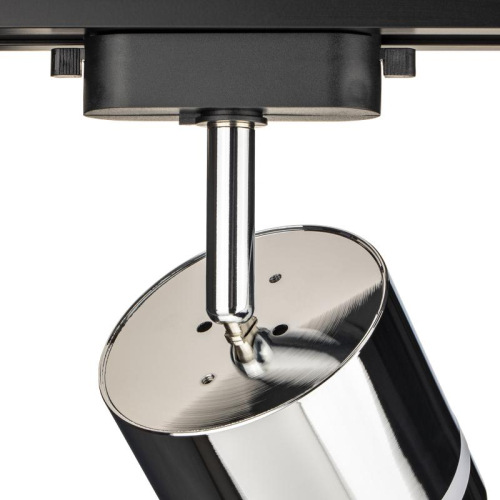 Светильник трековый ARTLINE поворотный 85х85х80мм GX53 230В алюм./пластик. 4кв.м хром. Ritter 59867 5 фото 4