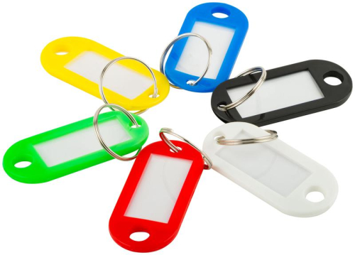 Набор бирок для ключей (уп.6шт) MOS 67402М фото 2