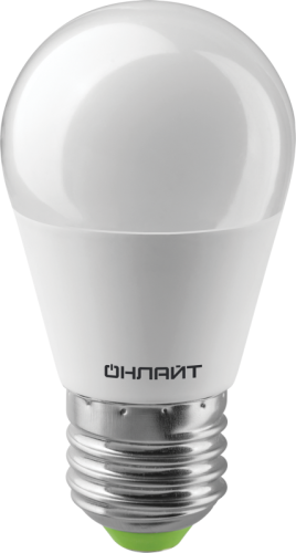Лампа светодиодная 90 545 OLL-G45-13-230-2.7К-E27-FR PRO 90-240В ОНЛАЙТ 90545 фото 2
