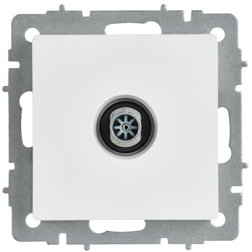 Розетка телевизионная оконечная TV СП BRITE РТВ11-0-БрАБ механизм арктич. бел. IEK BR-A10-O-K91 фото 2 Розетка телевизионная оконечная TV СП BRITE РТВ11-0-БрАБ механизм арктич. бел. IEK BR-A10-O-K91 фото 2