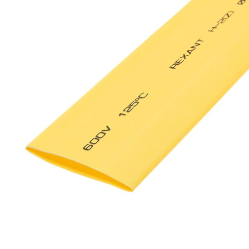 Трубка термоусадочная ТУТ нг 40.0/20.0 желт. 1м Rexant 24-0002 Трубка термоусадочная ТУТ нг 40.0/20.0 желт. 1м Rexant 24-0002