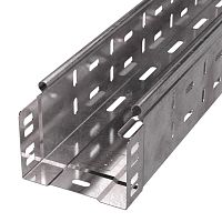 Лоток перфорированный 100х80 L3000 (0.7мм) Стандарт Промрукав PR16.0003