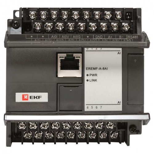 Модуль аналогового ввода EREMF 8 PRO-Logic EKF EREMF-A-8AI фото 4