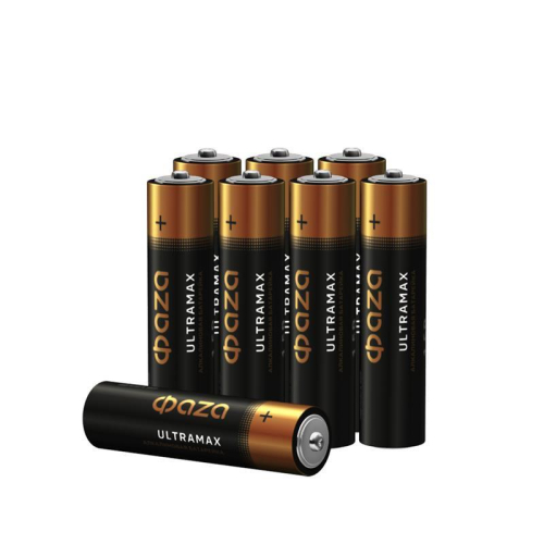 Элемент питания алкалиновый AAA/LR03 1.5В ULTRAMAX BL-8 (уп.8шт) ФАZА 5064683 фото 3