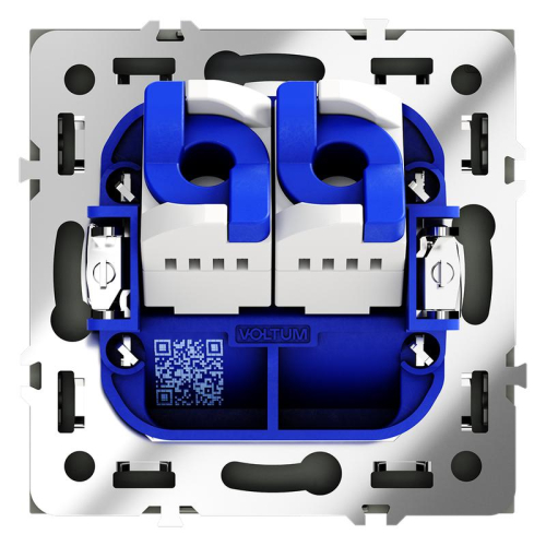 Розетка компьютерная 2-м СП S70 RJ45 + RJ45 кат.6 механизм графит Voltum VLS060207 фото 4 Розетка компьютерная 2-м СП S70 RJ45 + RJ45 кат.6 механизм графит Voltum VLS060207 фото 4