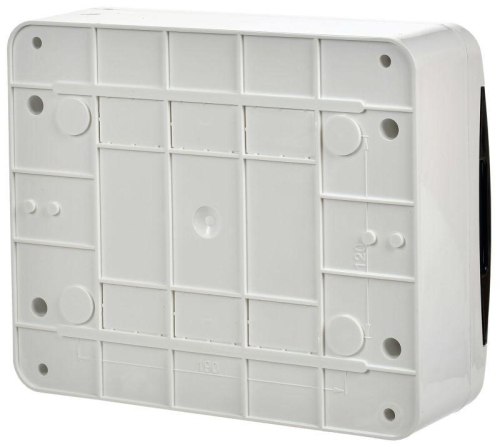 Корпус ЩРН-П-12 TEKFOR IP41 черн. прозр. дверь пластик. IEK TF5-KP12-N-12-41-K01-K03 фото 4