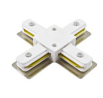 Коннектор X-образный PTR CX-WH накладной/подвесной шинопровод бел. JazzWay 5010888