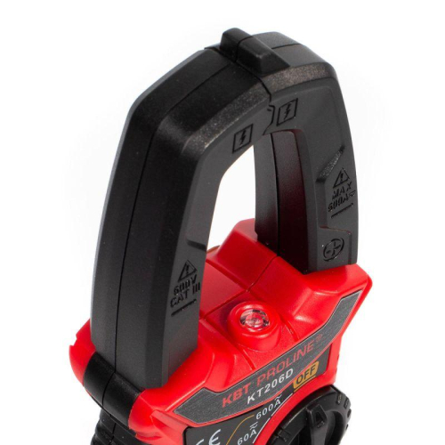 Клещи токовые цифровые KT 206D "PROLINE" КВТ 80753 фото 2 Клещи токовые цифровые KT 206D "PROLINE" КВТ 80753 фото 2