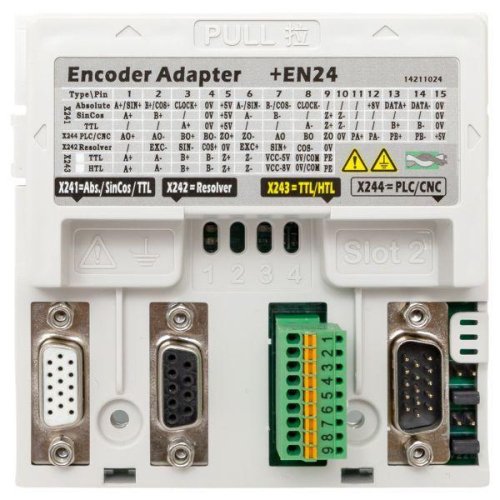 Карта расширения для подключения энкодера Absolute/SinCos/TTL/HTL/Resolver для преобразователя частоты PRO-Drive PD-500 EKF PD-500-ACC-EN24 фото 2