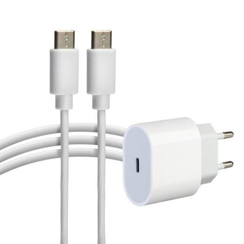 Устройство зарядное сетевое USB-C 20Вт в комплекте с кабелем USB-C - USB-C Rexant 16-0233-4 Устройство зарядное сетевое USB-C 20Вт в комплекте с кабелем USB-C - USB-C Rexant 16-0233-4