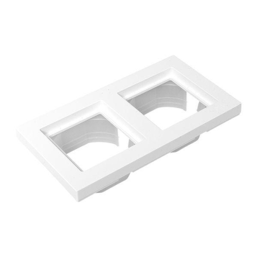 Рамка 2-м Эпика IP44 пластик бел. EKF UP1-FPW-02-44 фото 6