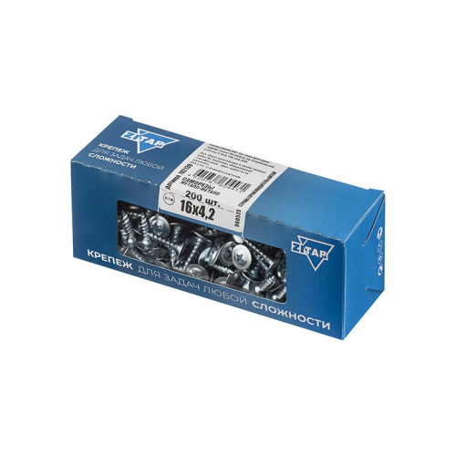 Саморез ШСММ 4.2х16 (уп.200шт) Zitar 102139 фото 4 Саморез ШСММ 4.2х16 (уп.200шт) Zitar 102139 фото 4