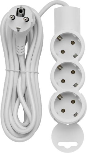 Удлинитель 3х5м с заземл. ПВС 3х0.75 REV 32006 9 фото 3