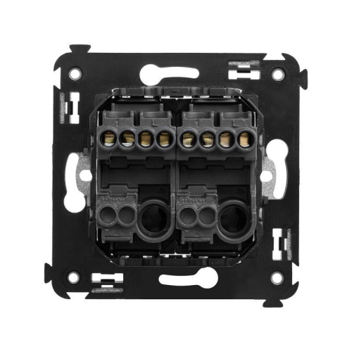 Кнопка 2-кл. СП Avanti "Черный матовый" DKC 4412154 фото 3