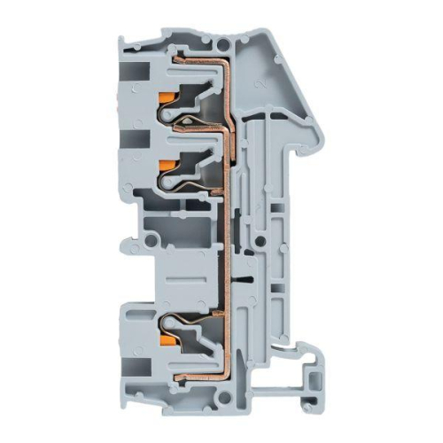 Колодка клеммная пружинная 4 Push-in 3 вывода сер. EKF PIT-4-3 фото 9