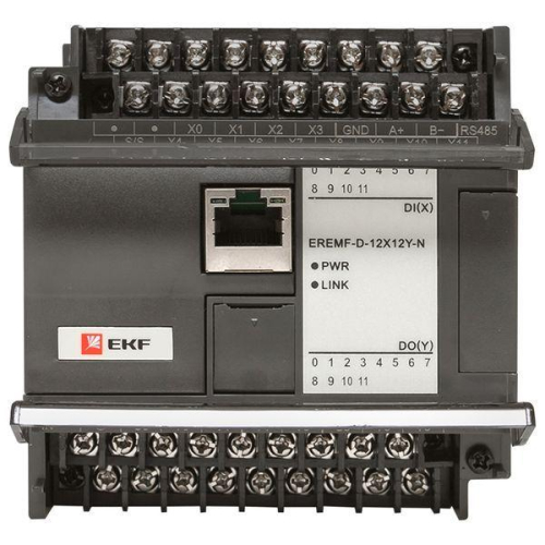 Модуль дискретного ввода/вывода EREMF 12/12 N PRO-Logic EKF EREMF-D-12X12Y-N фото 3