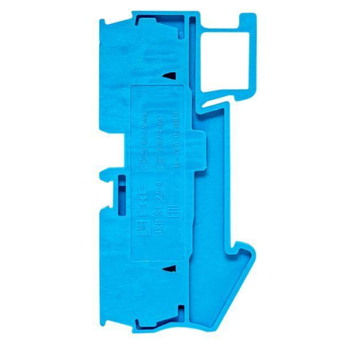 Колодка клеммная ST-2.5 28А 4 вывода пружинная син. PROxima EKF plc-jxb-st-2.5-4-blue фото 7