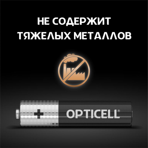 Элемент питания алкалиновый AAA/LR03 (блист. 4шт) Basic Opticell 5051002/6051002 фото 4