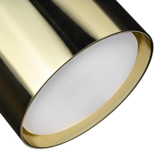 Светильник трековый ARTLINE поворотный 85х85х55мм GX53 230В алюм. 4кв.м зол. Ritter 59860 6 фото 4